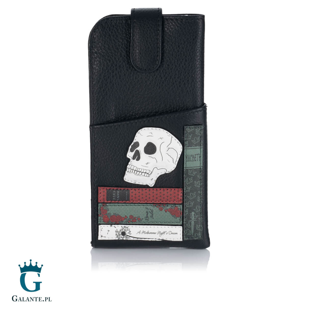 Czarna bilonówka damska Literatura Klasyczna Yoshi Y1321