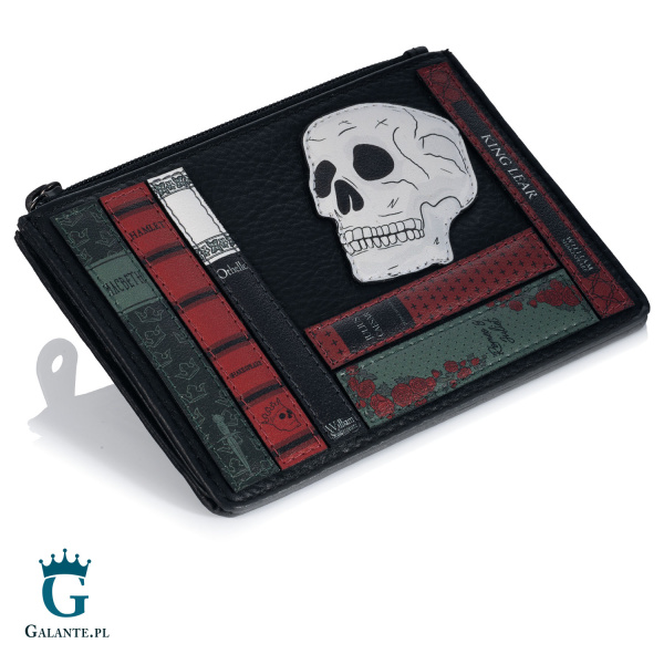 Czarna bilonówka damska Literatura Klasyczna Yoshi Y1321