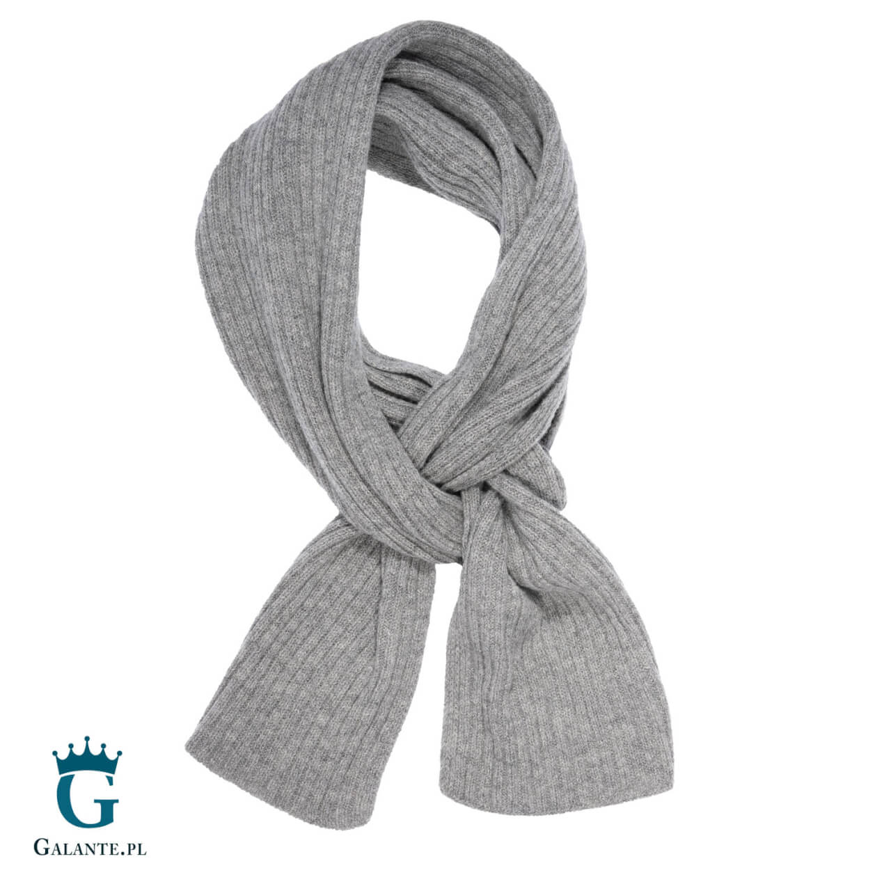 Zielona wełniana czapka męska LWA-009