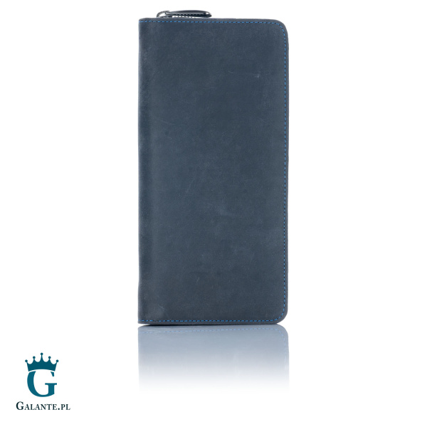 Portfel podróżny Visconti Hunter V-728 RFID – granatowy