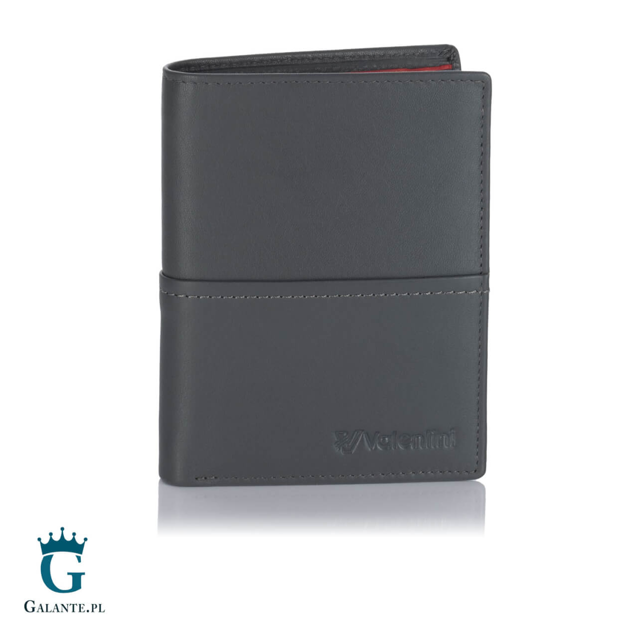 Skórzany pasek męski Pierre Cardin z czarną klamrą 70478