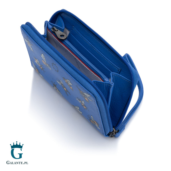 Skórzany portfel damski Pszczoły Yoshi Y1258