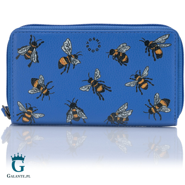 Skórzany portfel damski Pszczoły Yoshi Y1258