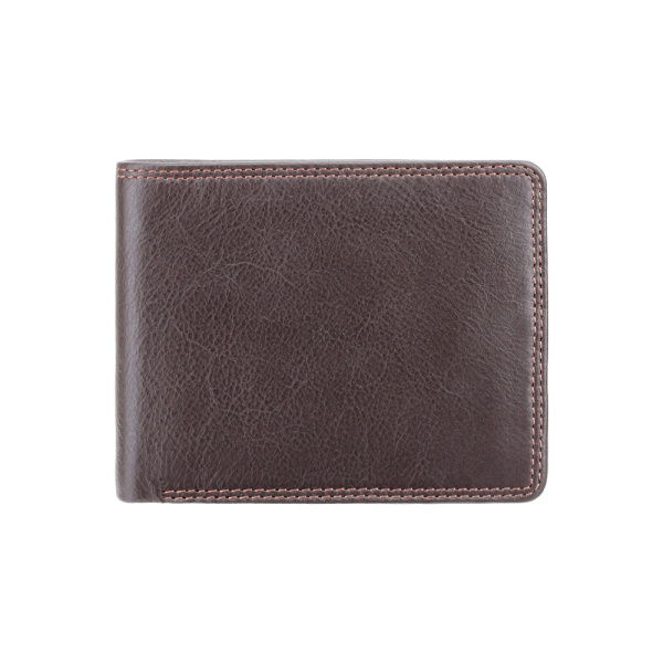 Klasyczny portfel męski Visconti Heritage HT-7 – brązowy