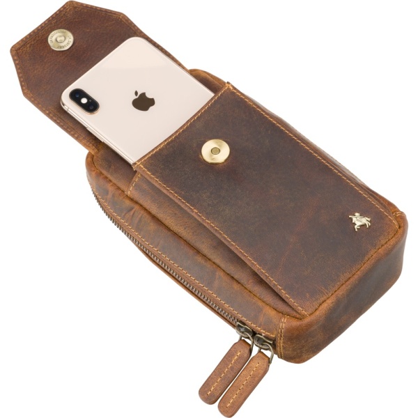 Skórzana saszetka podróżna Visconti S-45