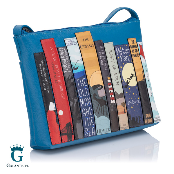 Mała niebieska listonoszka damska Literatura Yoshi YB214