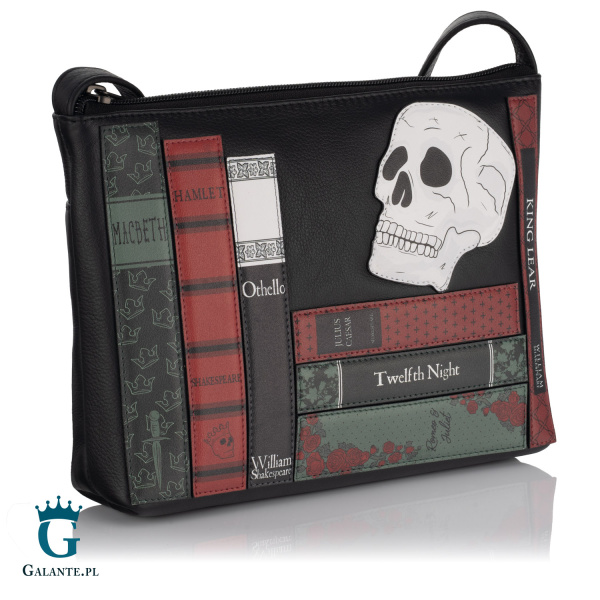 Mała czarna listonoszka damska Literatura Klasyczna Yoshi YB214