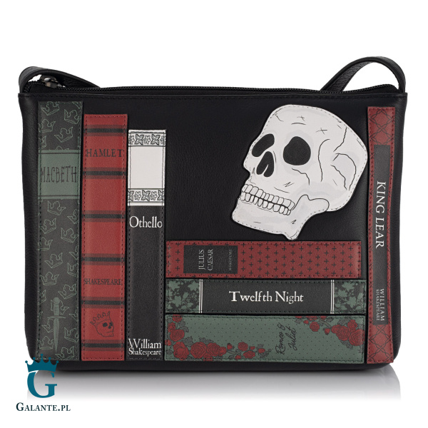 Mała czarna listonoszka damska Literatura Klasyczna Yoshi YB214