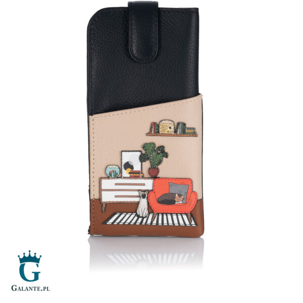 Skórzany futerał na okulary Salonik Yoshi