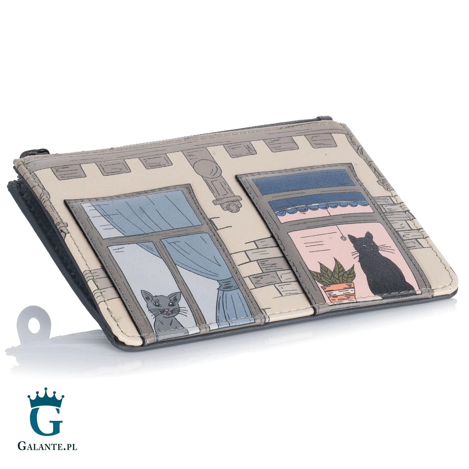 Portfel damski na bilon i karty Idealni Sąsiedzi Yoshi Y1321