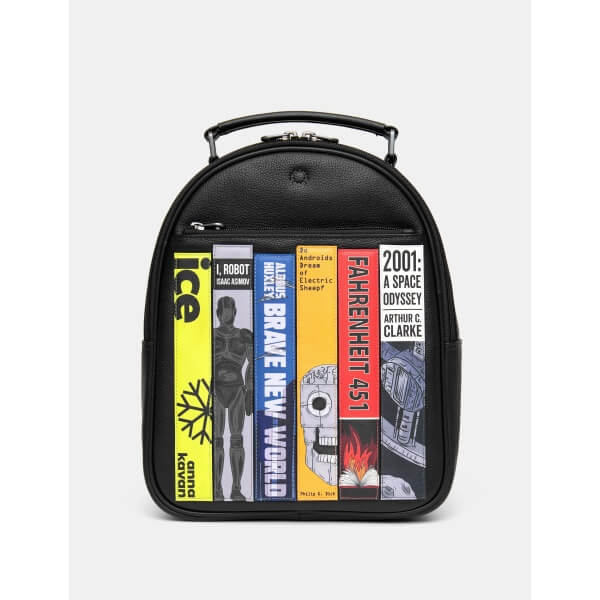 Mały czarny plecak damski Literatura SF Yoshi YB258