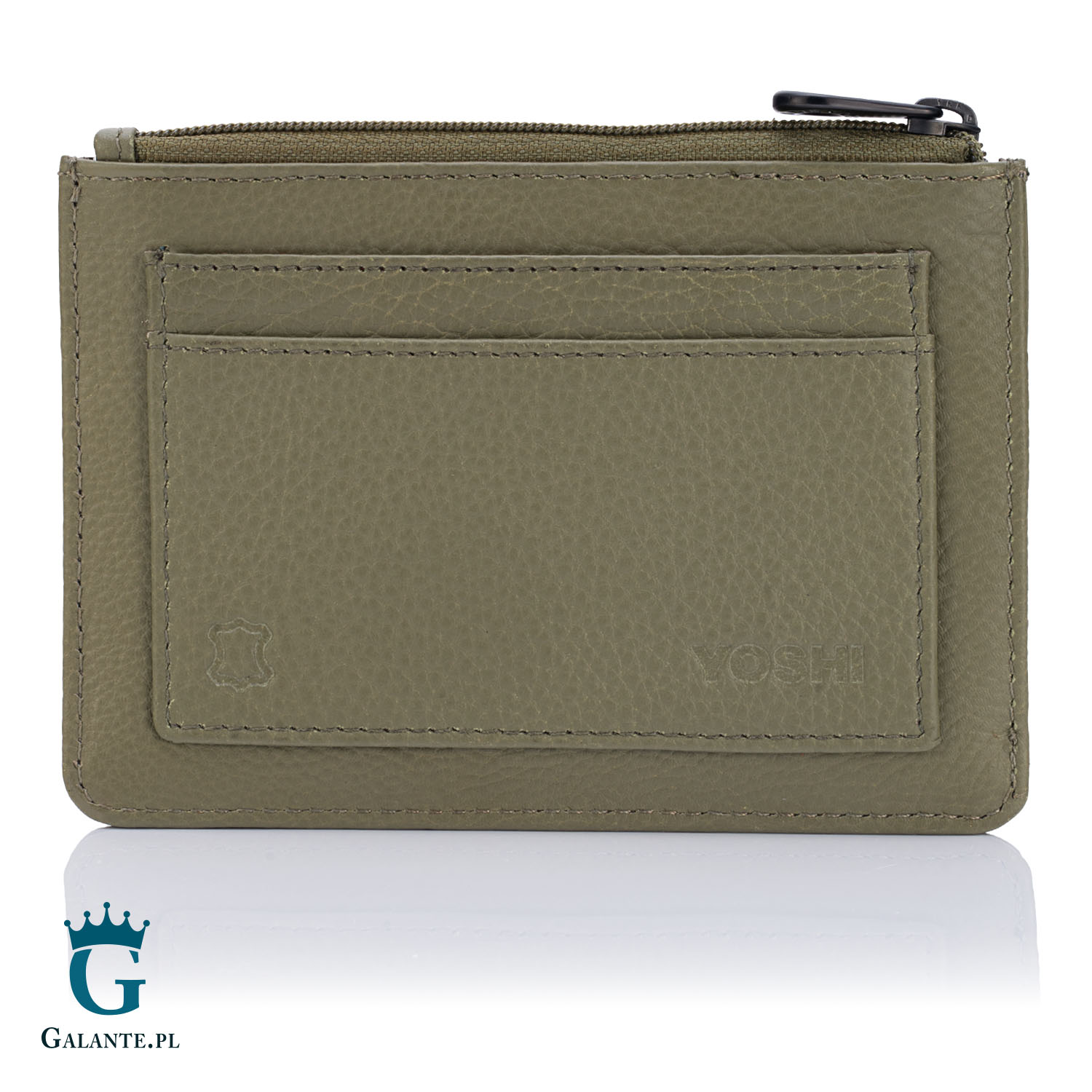 Skórzana bilonówka damska Jane Austen Yoshi Y1321 – oliwkowa