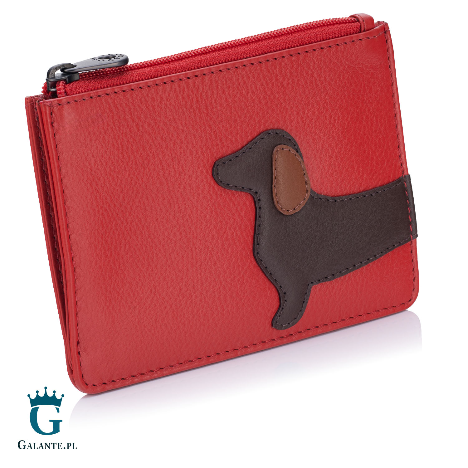 Skórzana bilonówka damska Jamniczka Lola Yoshi Y1321