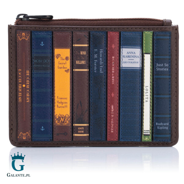 Brązowa bilonówka damska Literatura Yoshi Y1321