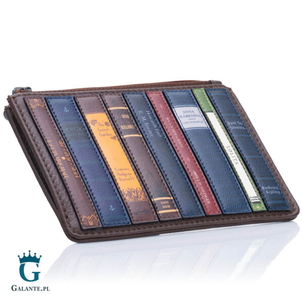 Brązowa bilonówka damska Literatura Yoshi Y1321