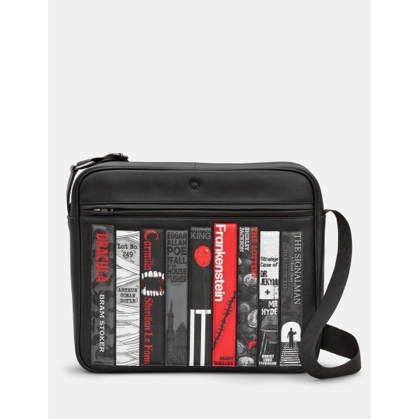 Duża skórzana torba na ramię Horrory Yoshi