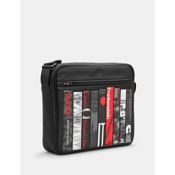 Duża skórzana torba na ramię Horrory Yoshi