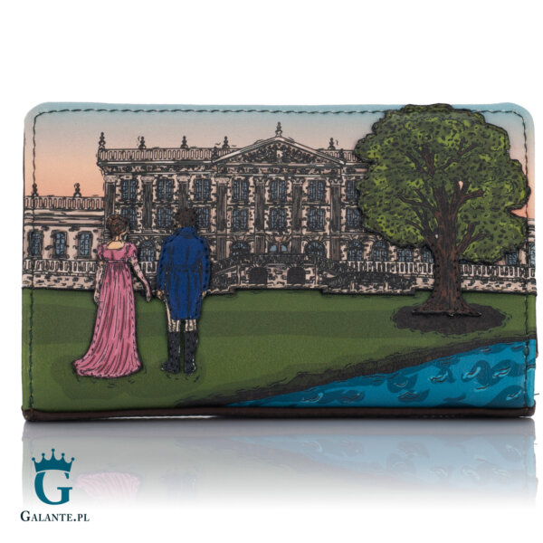 Skórzany portfel damski Pemberley Jane Austen Yoshi Y1089