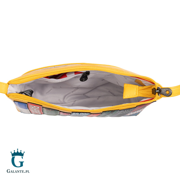 Mała żółta listonoszka damska Literatura Yoshi YB214