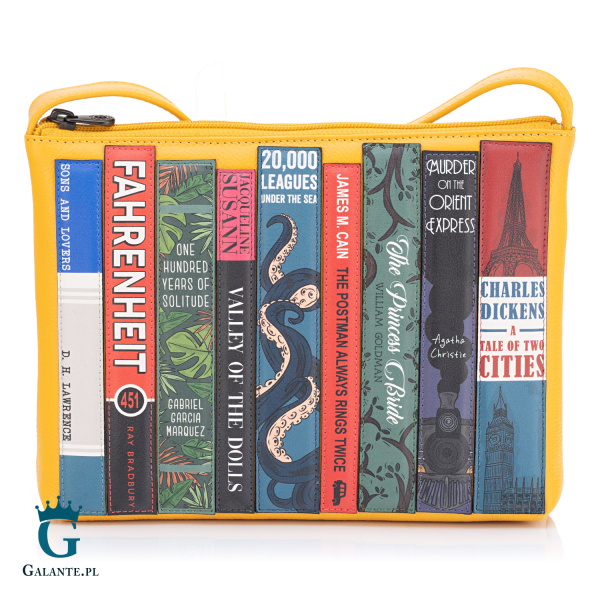 Mała żółta listonoszka damska Literatura Yoshi YB214