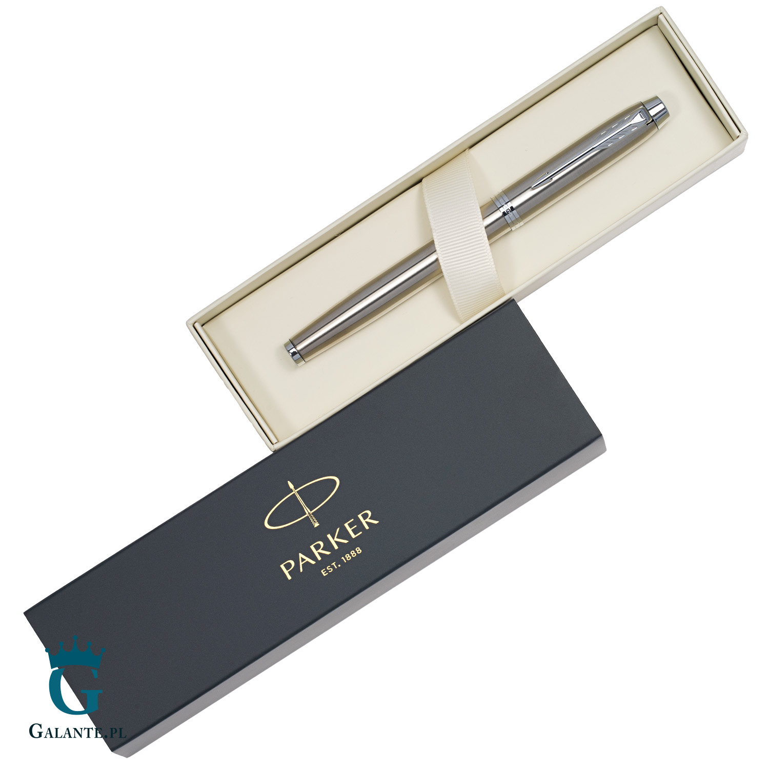 Pióro kulkowe Parker IM Essential Stainless Steel CT