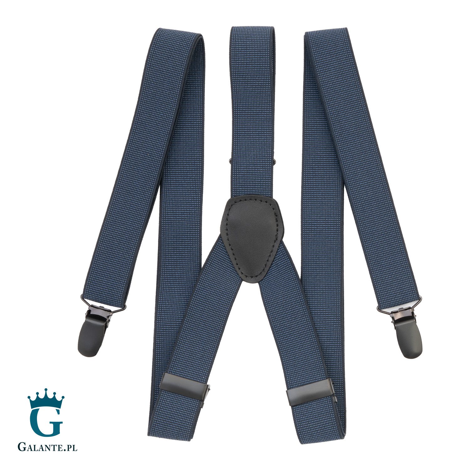 Zestaw Granatowa muszka i szelki L9806