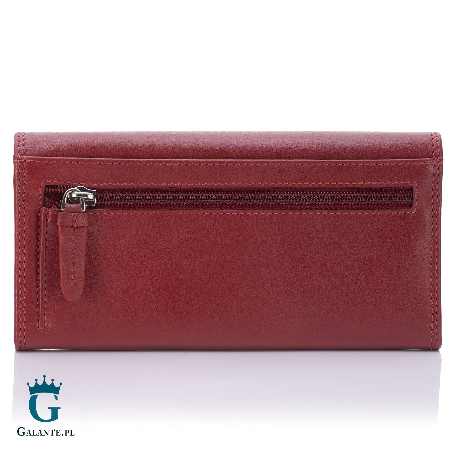 Elegancki portfel damski Visconti HT-35 czerwony