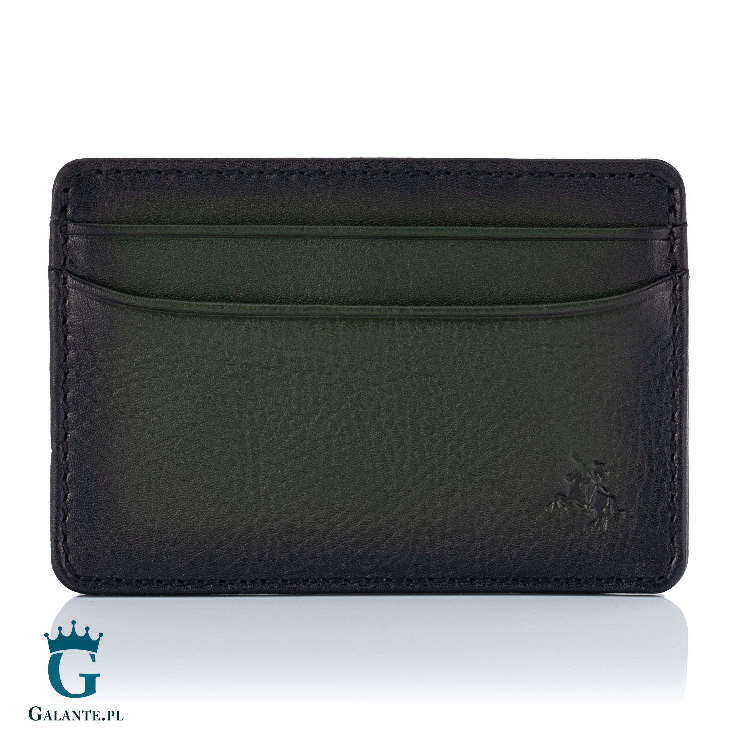 Małe skórzane etui na karty Visconti Atelier AT-54