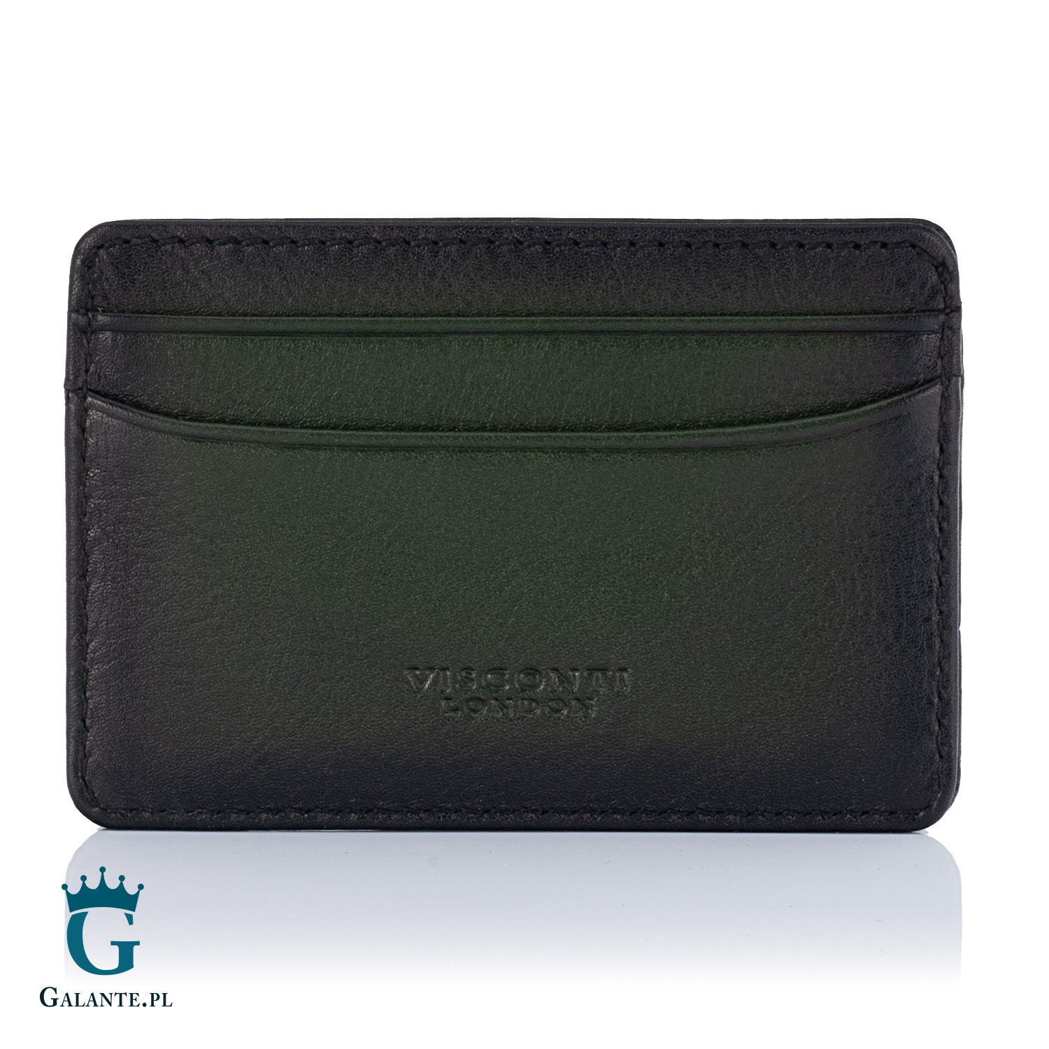 Małe skórzane etui na karty Visconti Atelier AT-54