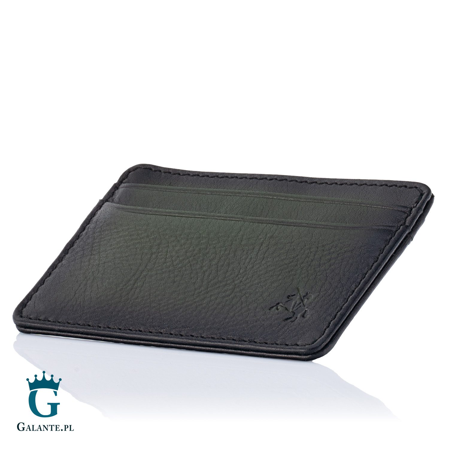 Małe skórzane etui na karty Visconti Atelier AT-54