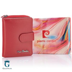 Portfelik damski skórzany Pierre Cardin TILAK155 czarny