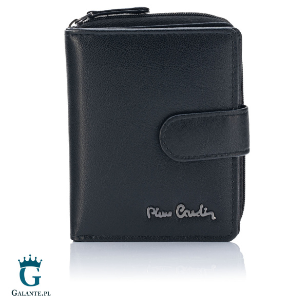 Portfelik damski skórzany Pierre Cardin TILAK155 czarny