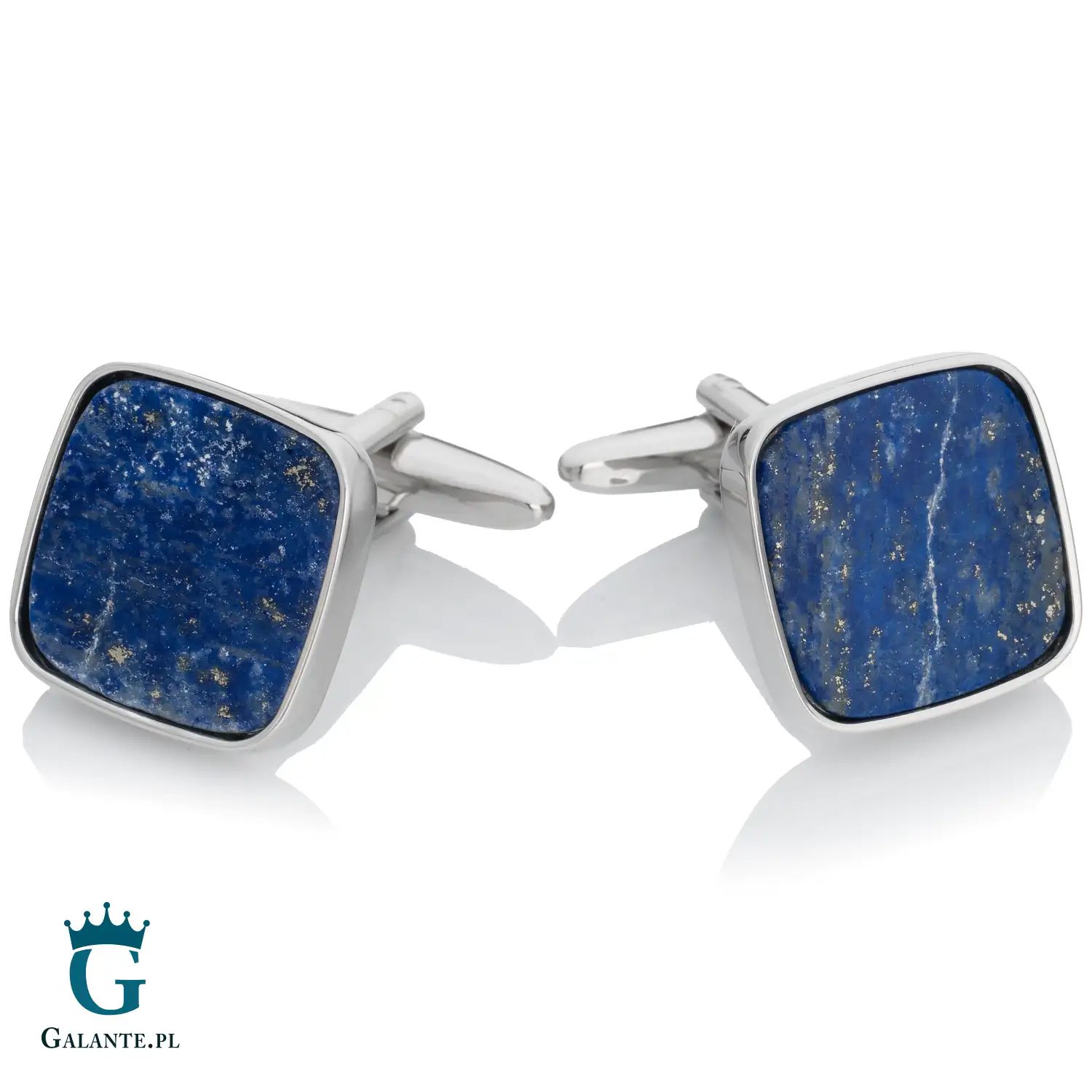 Spinki do mankietów z Lapis Lazuli SL-10796