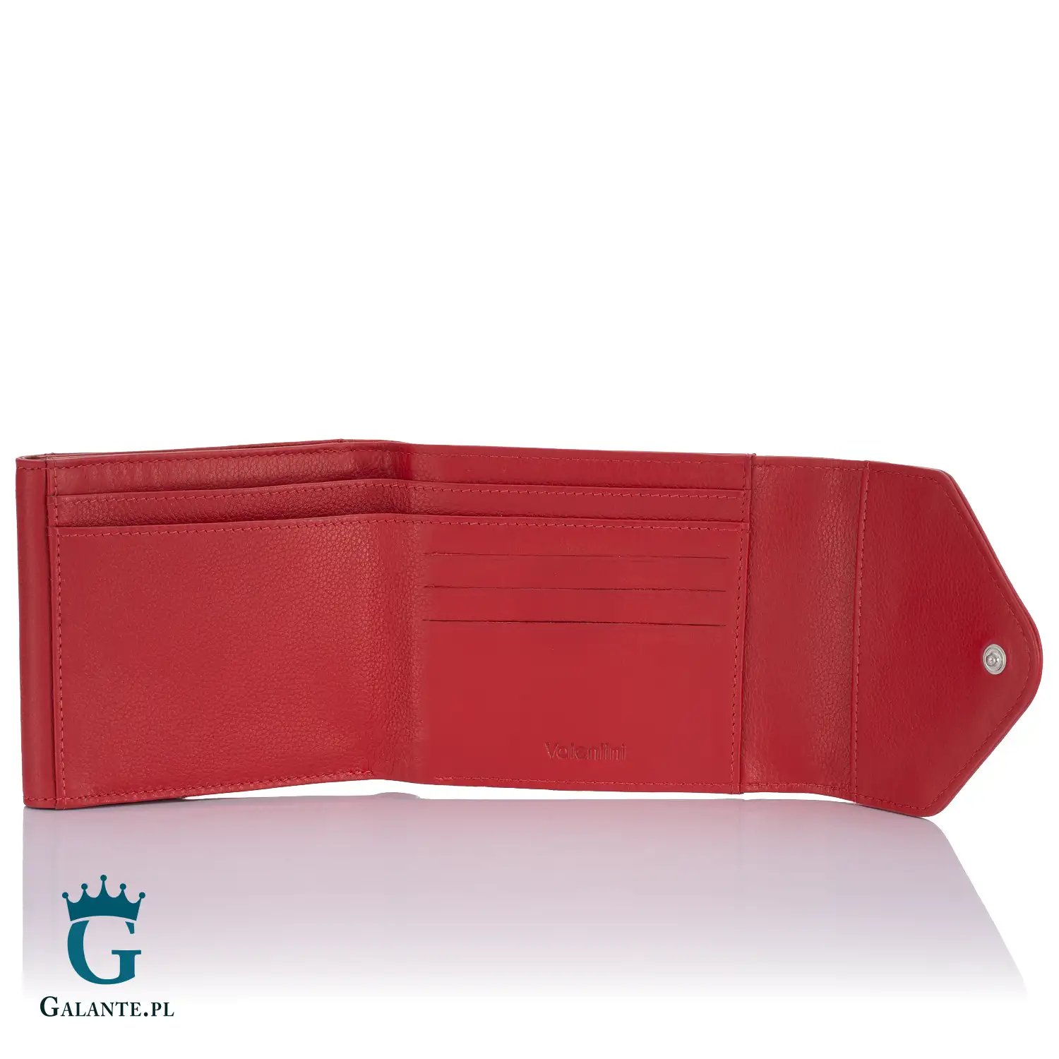 Mały skórzany portfelik damski Valentini 107-417