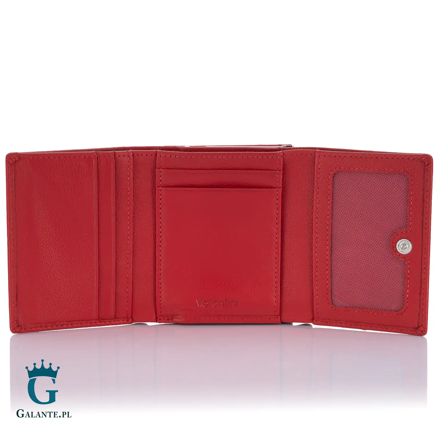 Mała portmonetka damska na bigiel Valentini 107-446