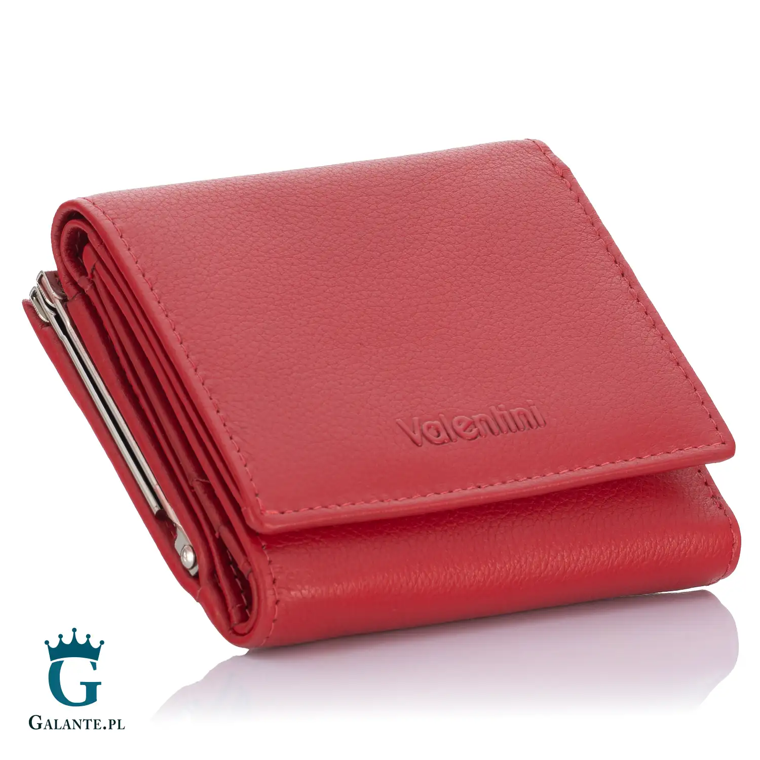 Mała portmonetka damska na bigiel Valentini 107-446