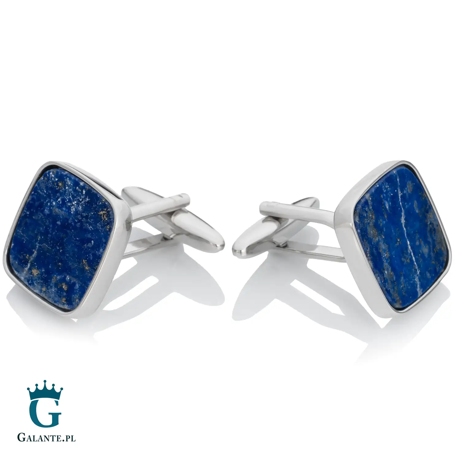 Spinki do mankietów z Lapis Lazuli SL-10796