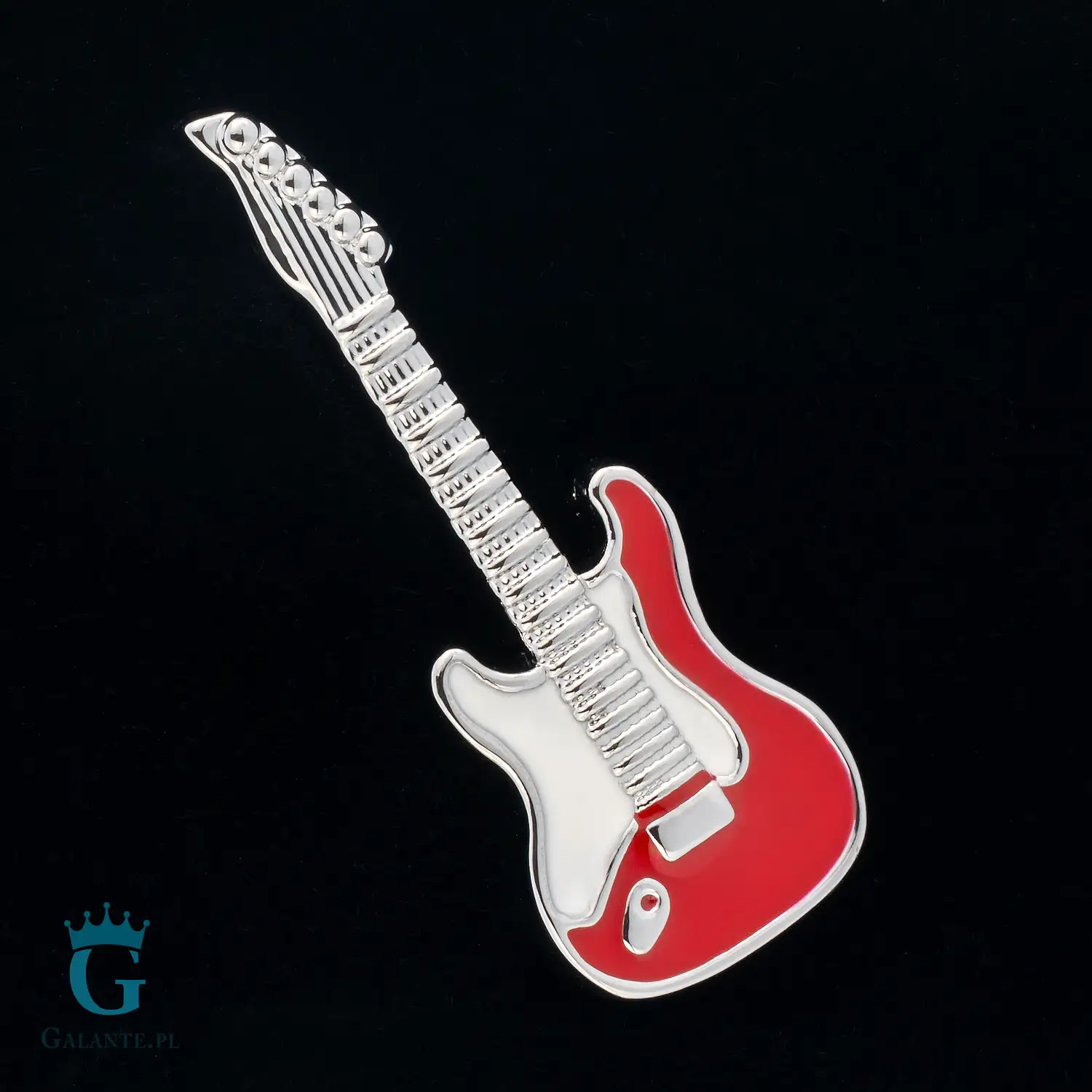 Przypinka do klapy marynarki Gitara