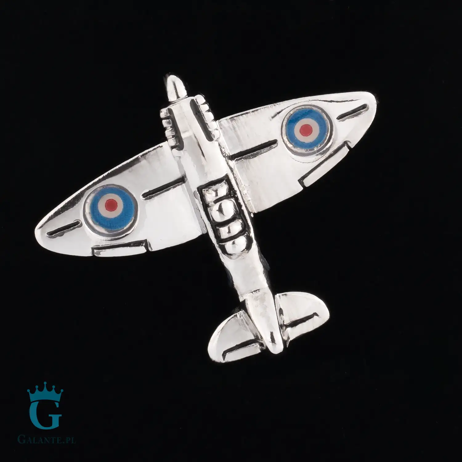Przypinka do klapy marynarki Samolot RAF Spitfire